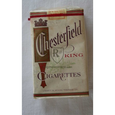 Paquet de cigarettes CHESTERFIELD