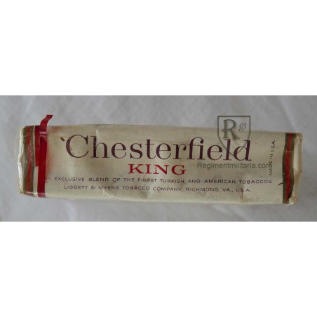 CHESTERFIELD cigarettes box