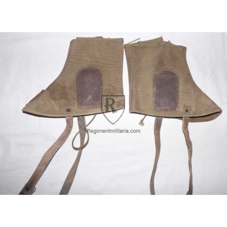 Medium size mountain troops gaiters.