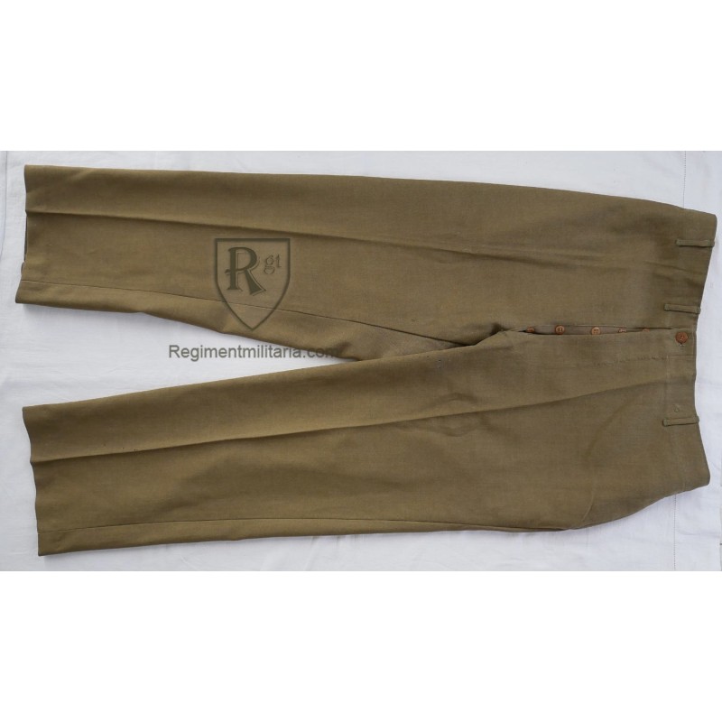 Pantalon moutarde avec rabat anti-gaz 44-33