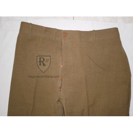 Pantalon moutarde avec rabat anti-gaz 44-33