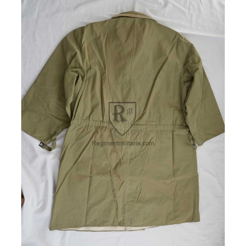 Parka réversible blanc