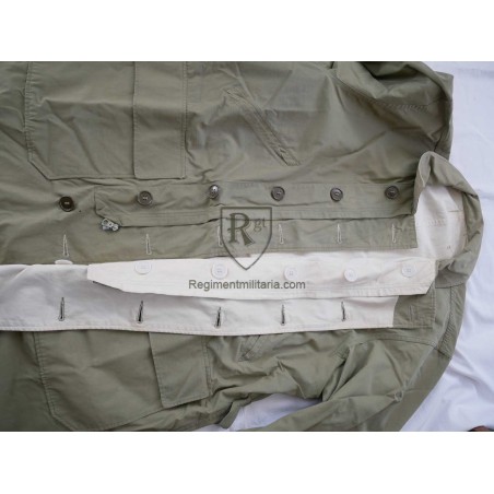 Parka réversible blanc