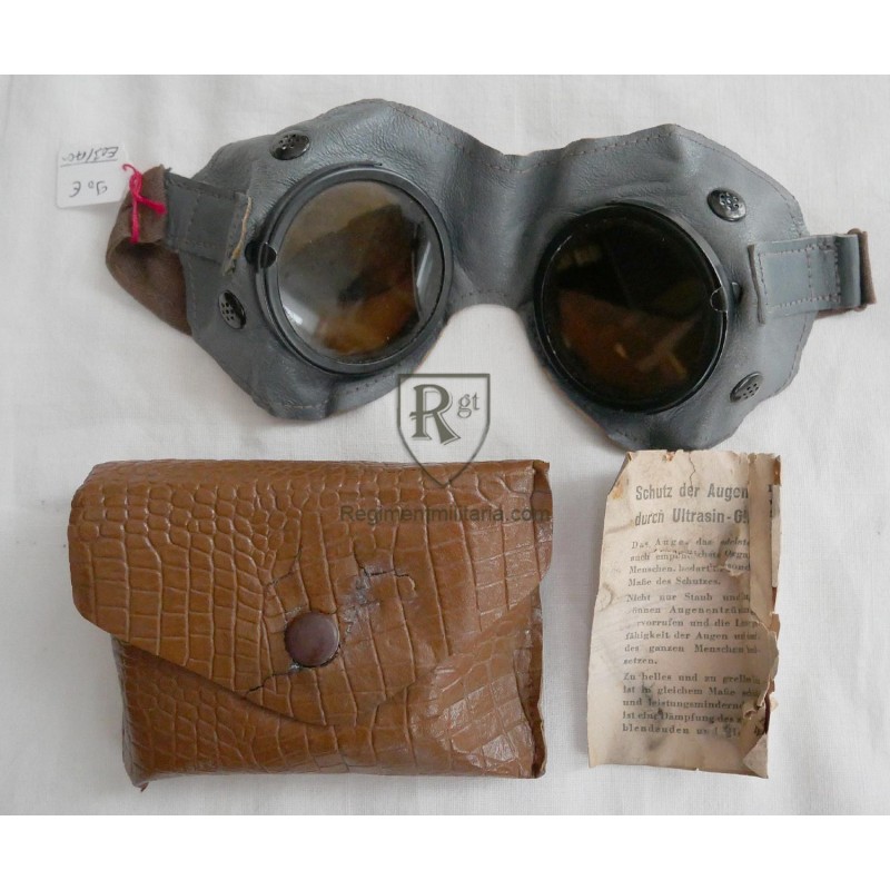 leather googles