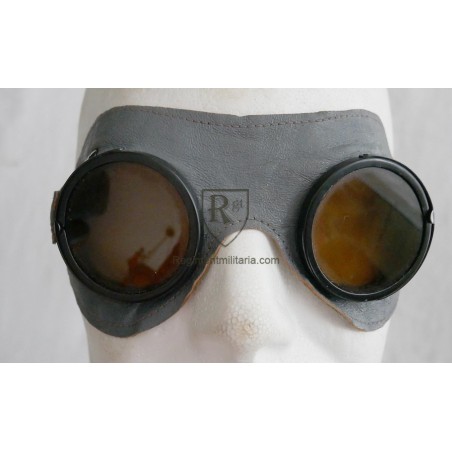 leather googles