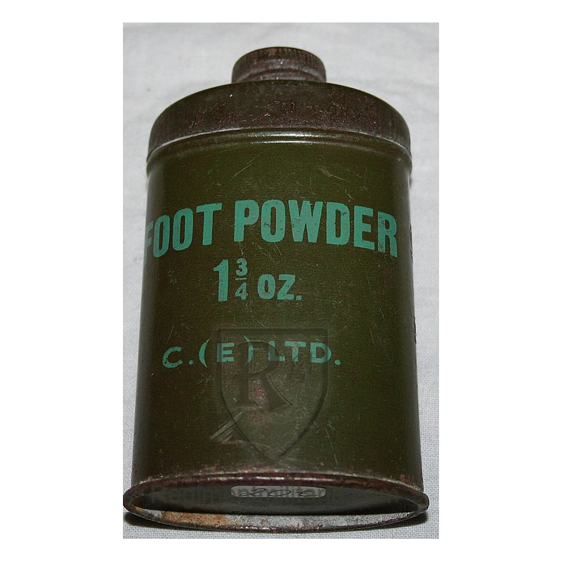 FOOT POWDER can.