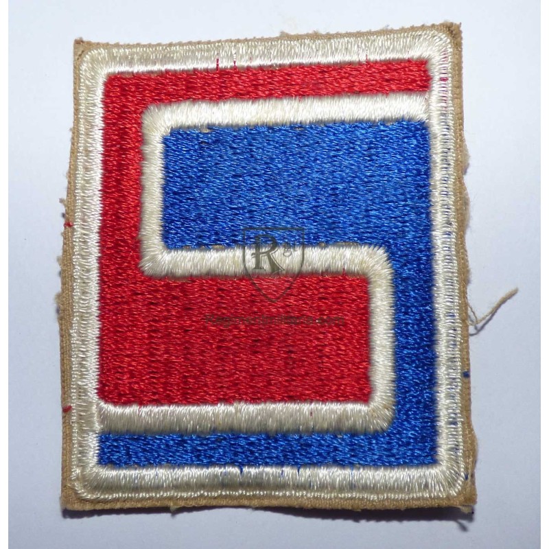 69ème Division d'Infanterie white back cut edge.