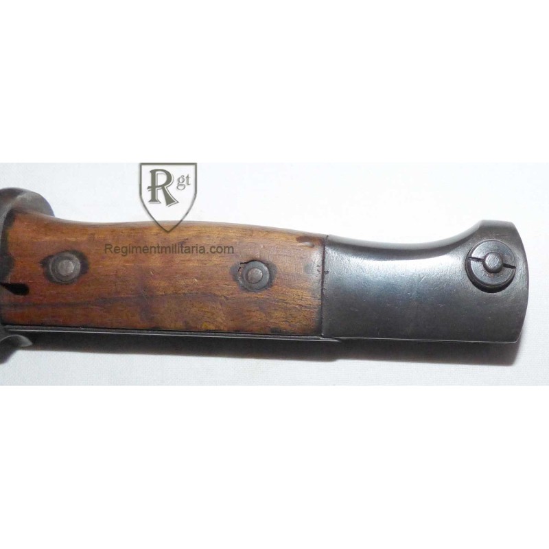 Riveted 98k bayonet.