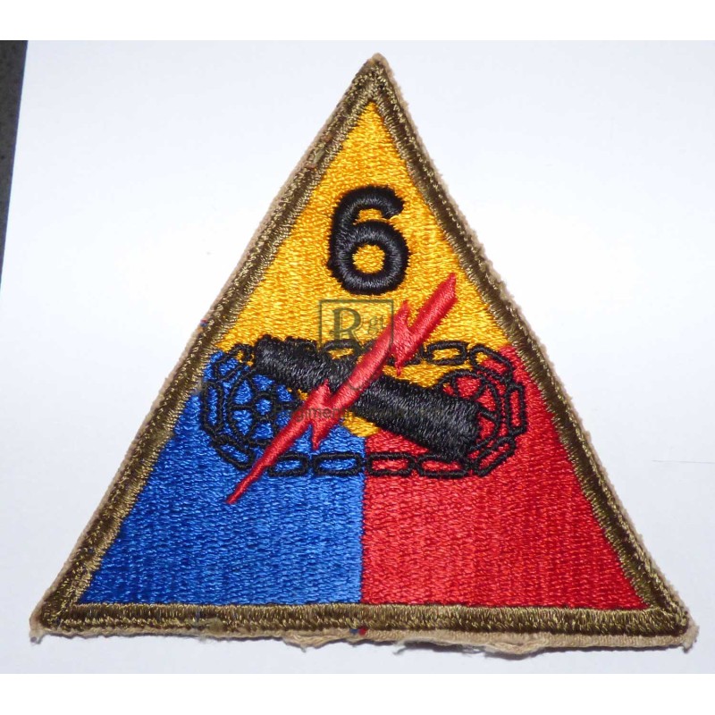 6ème Armored Division cut edge.