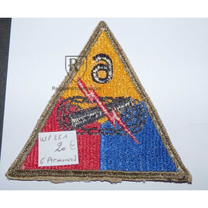 6th Armored Division cut edge