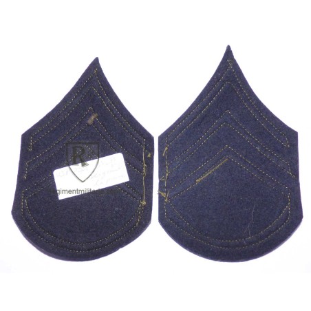 Staff Sergeant sleeve rank badges.