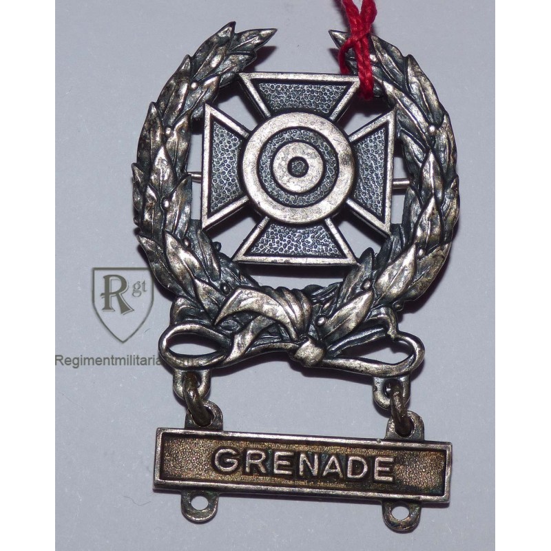 US Military Expert Qualification Grenade badge