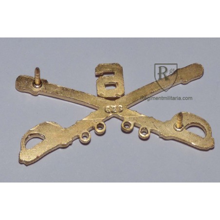 Officer's collar badge 6th Cavalry Regt