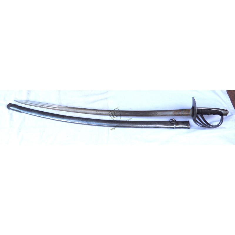 Engraved Cavalry officer's Italian Saber