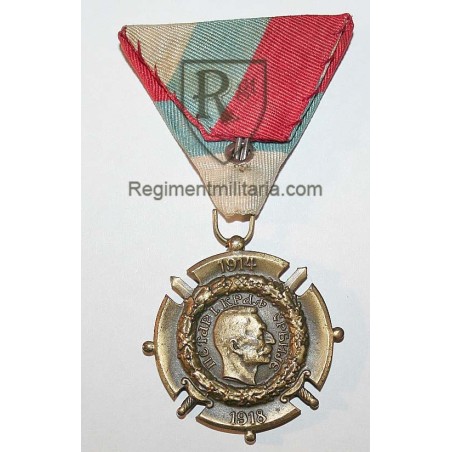 SERBIE - Médaille du combattant 14-18.