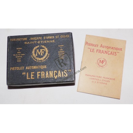 Box and manual for LE FRANCAIS pistol