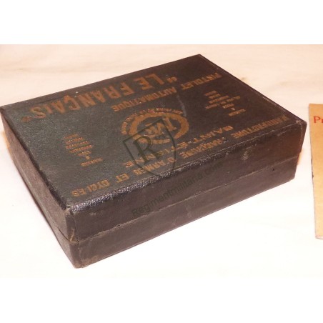 Box and manual for LE FRANCAIS pistol