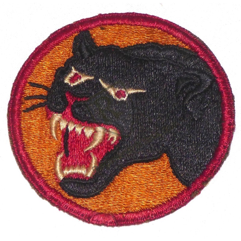 66th Infantry Division patch  white back