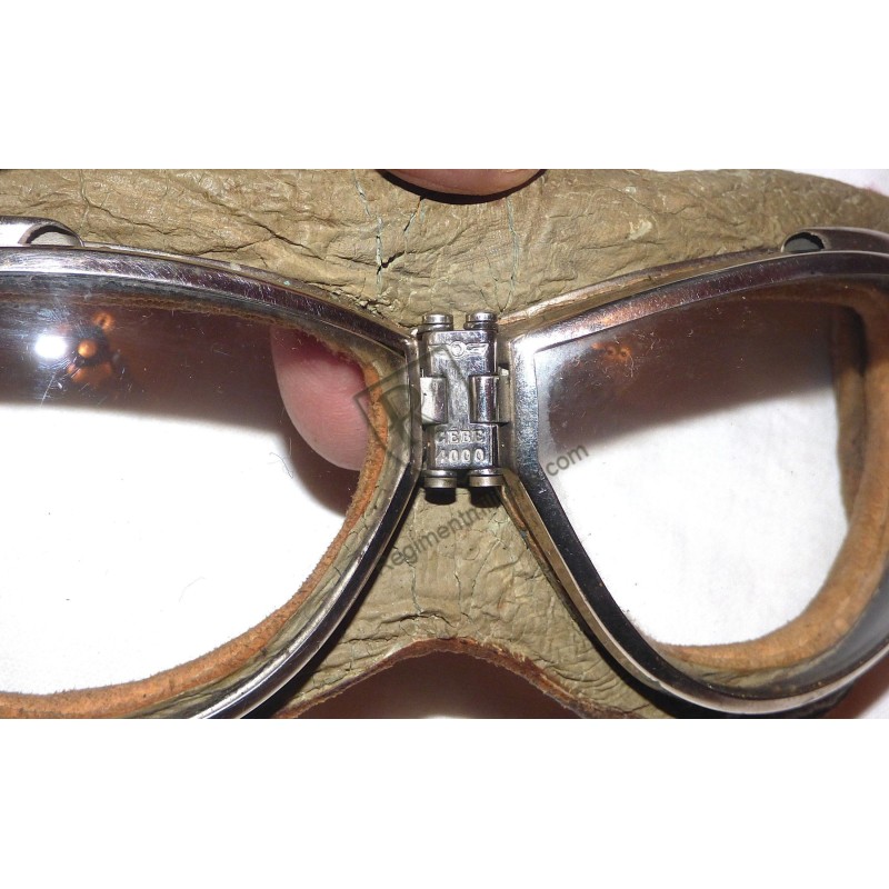 Pilot's CeBe 4000 Flying googles French Air Force WW2