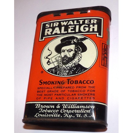 Boite Tabac Sir Walter Raleigh