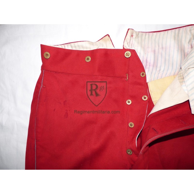 Light Cavalry NCO red pants.