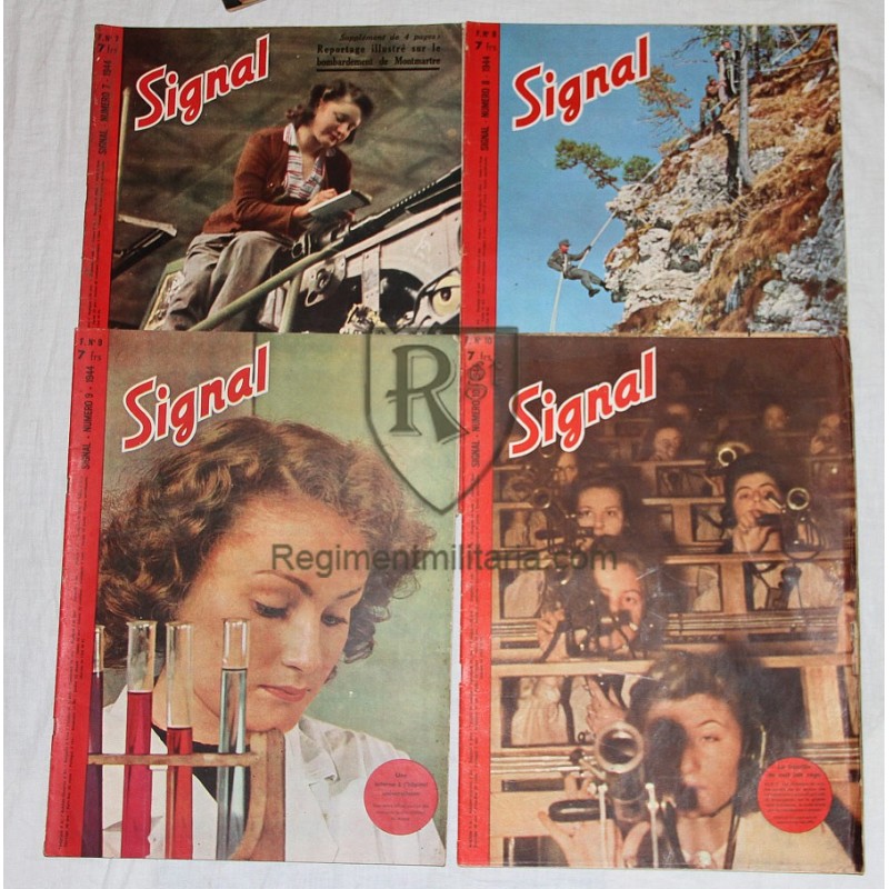 SIGNAL magazine - 1944 color edition