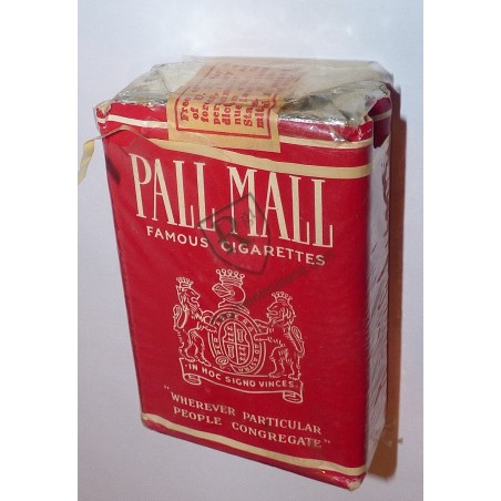 PALL MALL cigarettes box