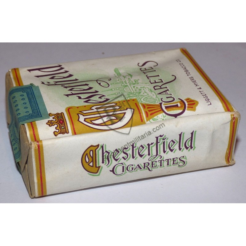 CHESTERFIELD cigarettes box