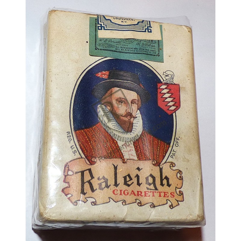 RALEIGH cigarettes box