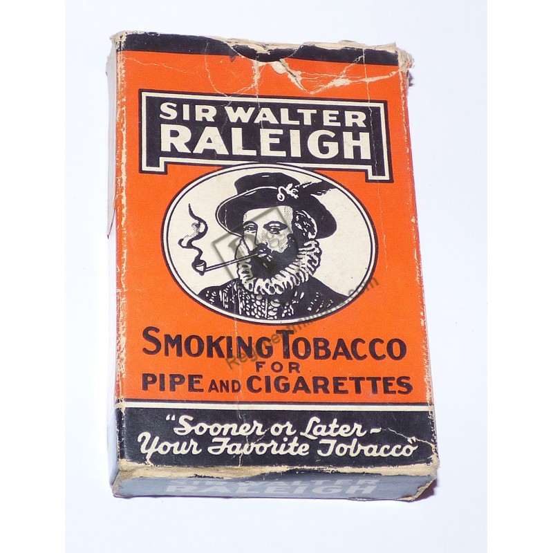 Boite tabac carton RALEIGH