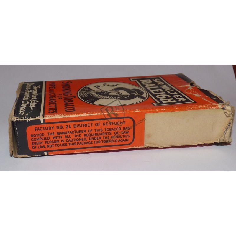 Boite tabac carton RALEIGH