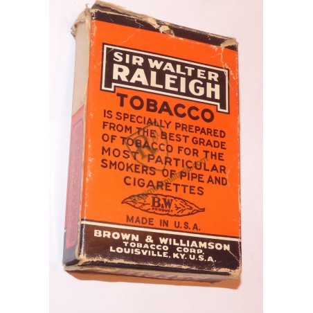 Boite tabac carton RALEIGH