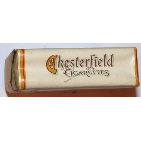 CHESTERFIELD cigarettes box