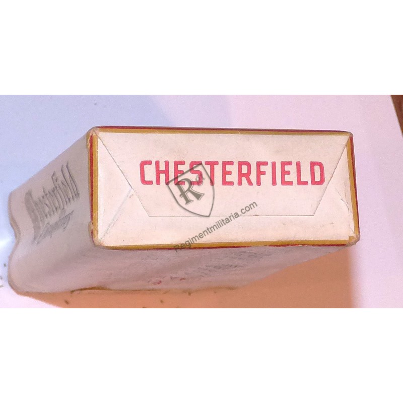 CHESTERFIELD cigarettes box