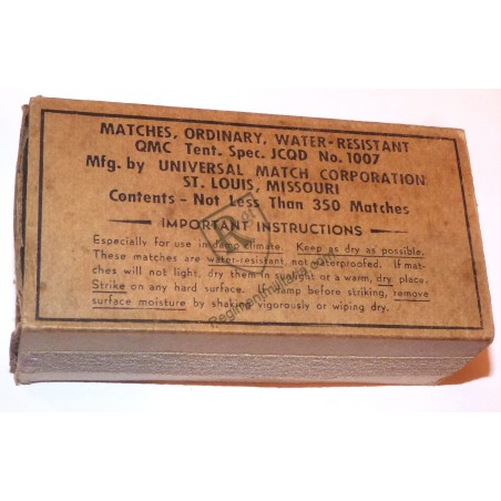 Big US ARMY matches box