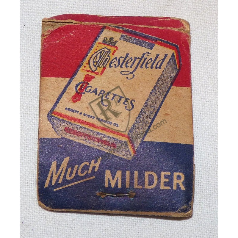 CHESTERFIELD Matchbook