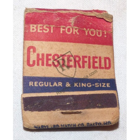 CHESTERFIELD Matchbook