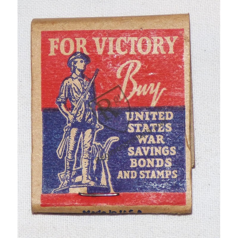 Pochette Allumettes VICTORY War saving Bonds