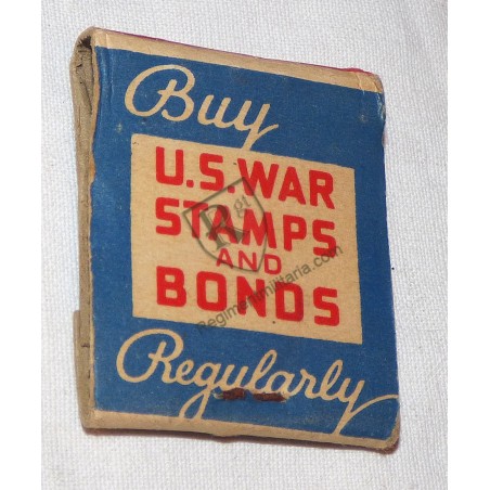 Pochette Allumettes US WAR STAMP BONDS