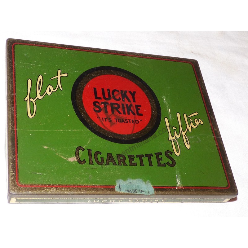 Boite cigarettes LUCKY STRIKE métal