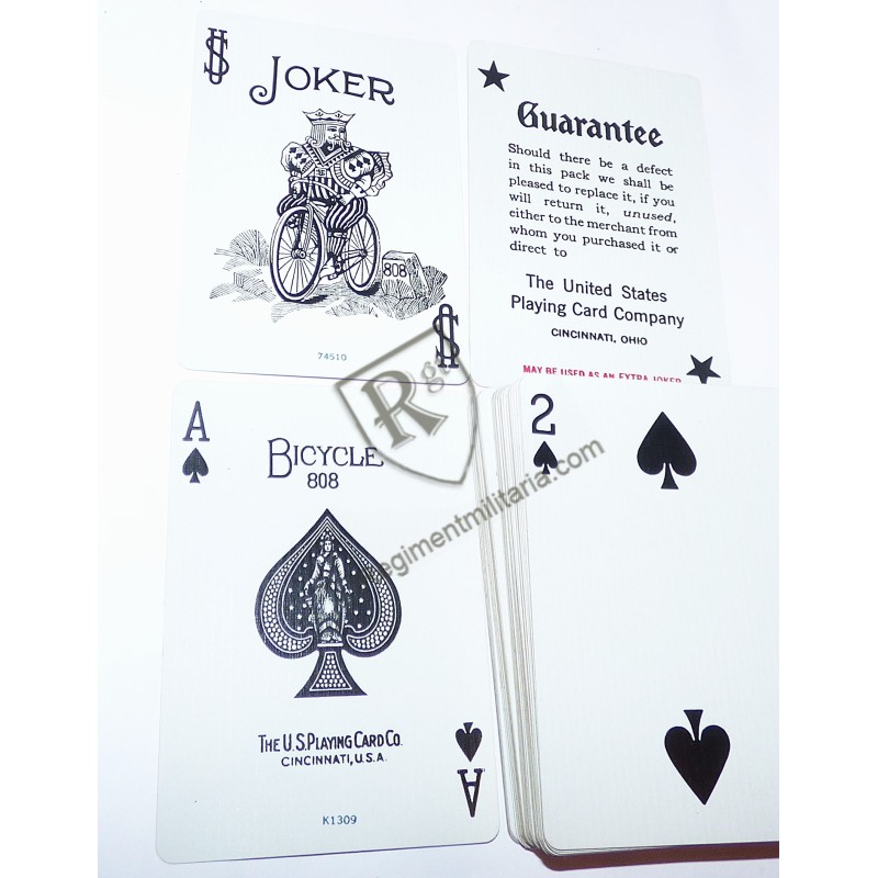 BICYCLE playing cards rider back