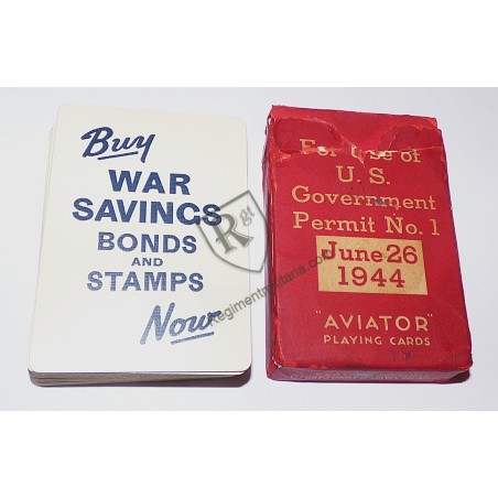 AVIATORS 26 june 1944 Playing cards