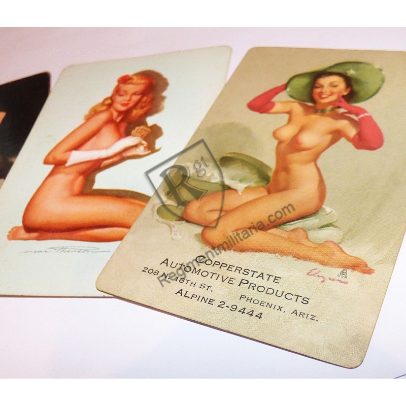 Cartes PIN UP US ARMY