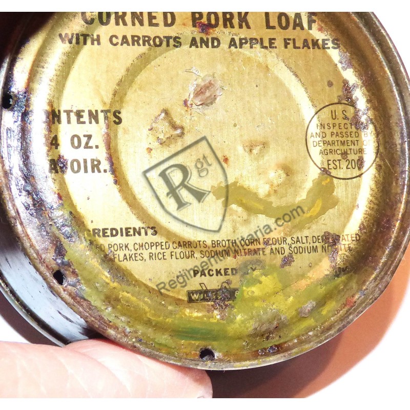 Ration US ARMY Corned pork loaf