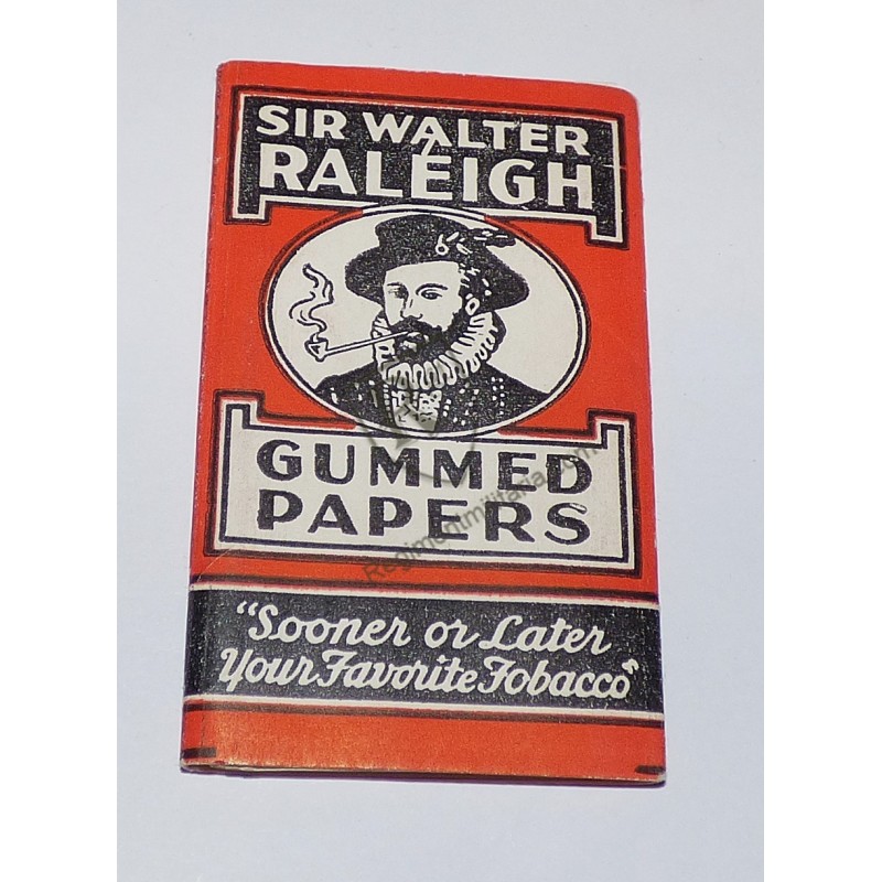 Cigarette Paper RALEIGH  US ARMY