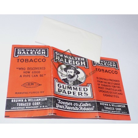 Cigarette Paper RALEIGH  US ARMY