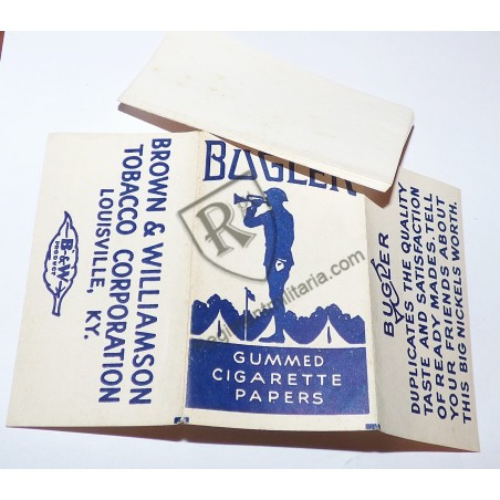 Papier cigarettes BUGLER - US ARMY