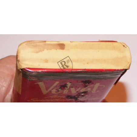 Complete VELVET tobacco metal box - US ARMY