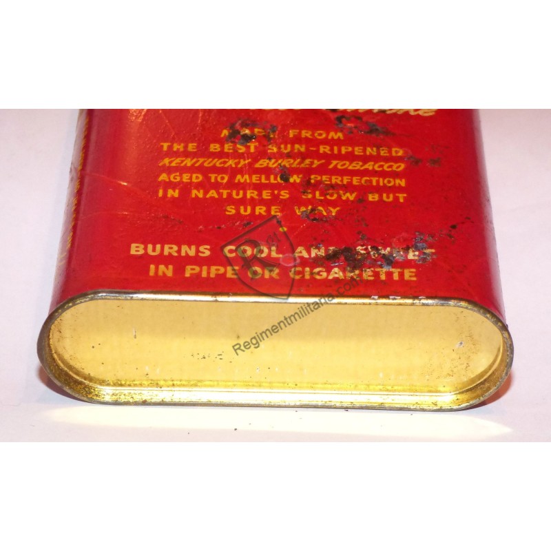 Complete VELVET tobacco metal box - US ARMY