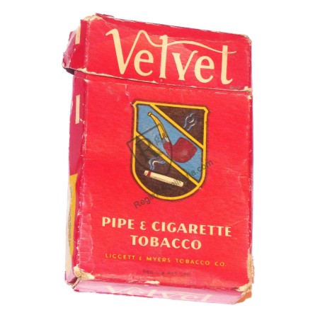 Cardboard tobacco box VELVET  - US ARMY